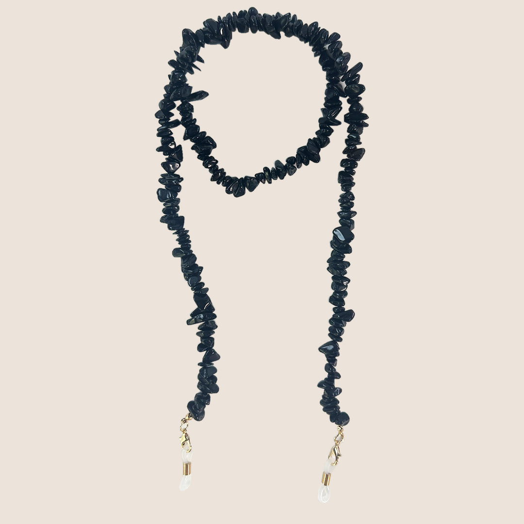 Natural Crystal Eyewear Chain Bowlift