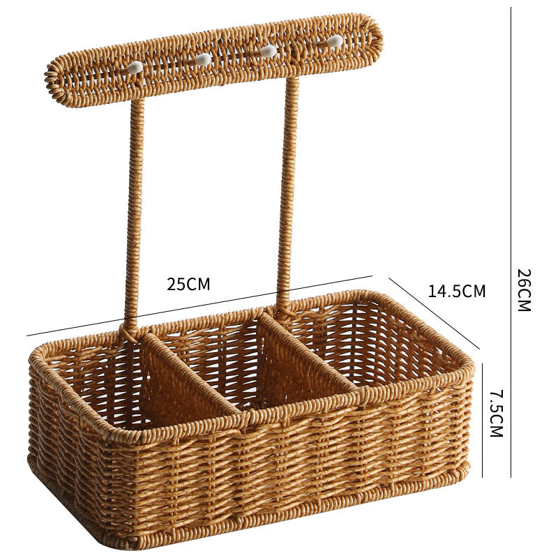 Decorative Woven Organizer Bowlift