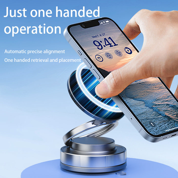 Unisex Magnetic Smartphone Holder with Flexible Design Bowlift