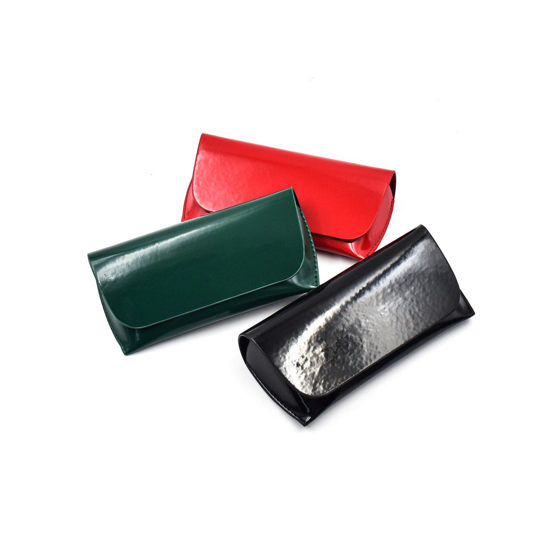 Chic Patent Leather Eyewear Case Bowlift