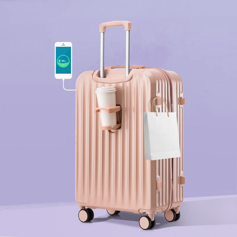 Smart Multi-Function Travel Suitcase Bowlift
