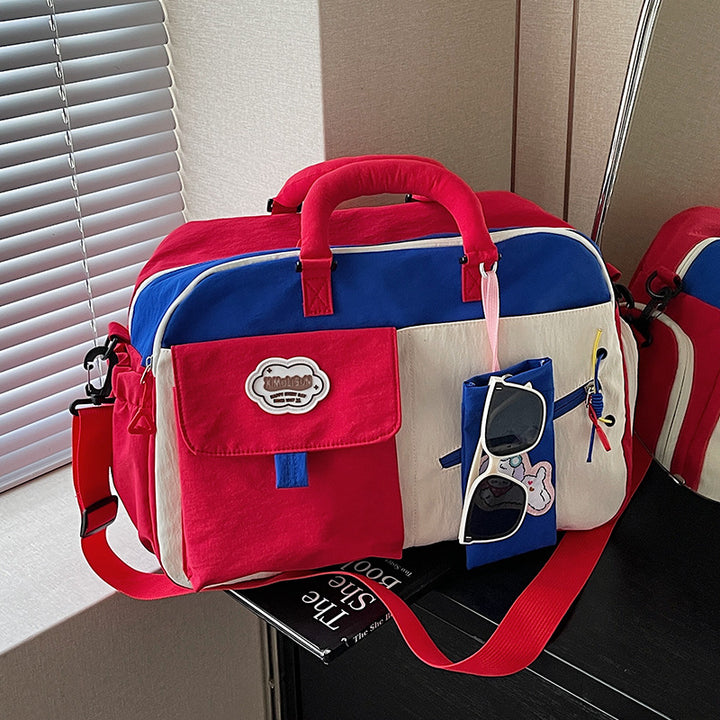 Multi-Compartment Travel Duffle Bag