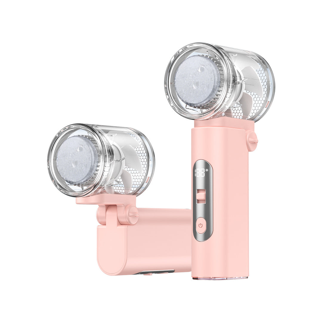 Ladies Portable Mini Fan with Cooling Function Bowlift