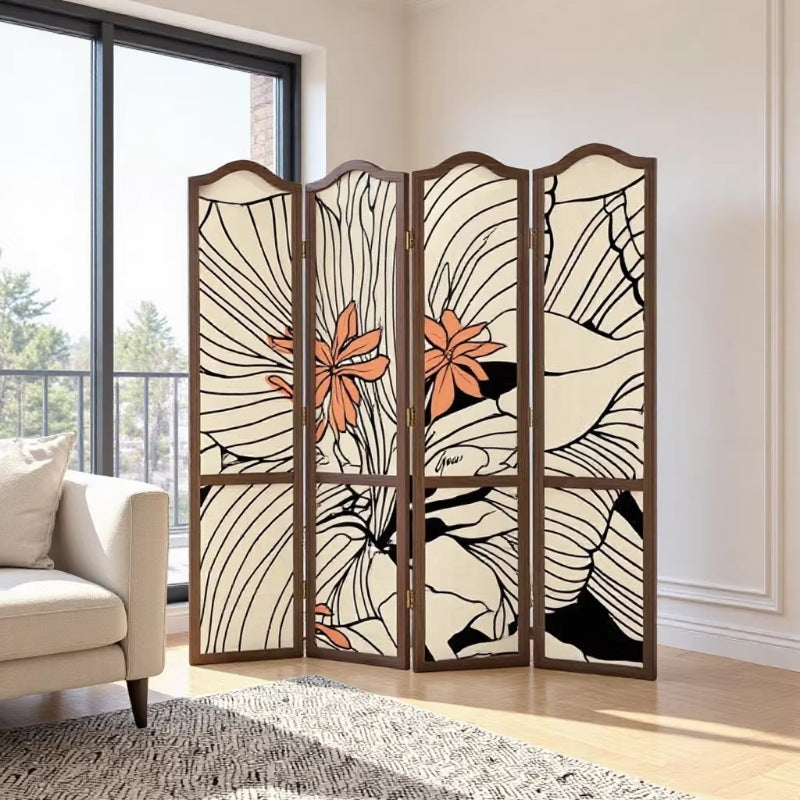 Flower Motif Room Divider Bowlift