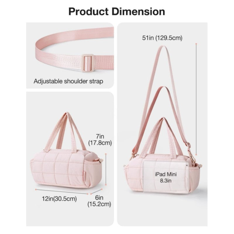 Quilted Shoulder Tote Bowlift