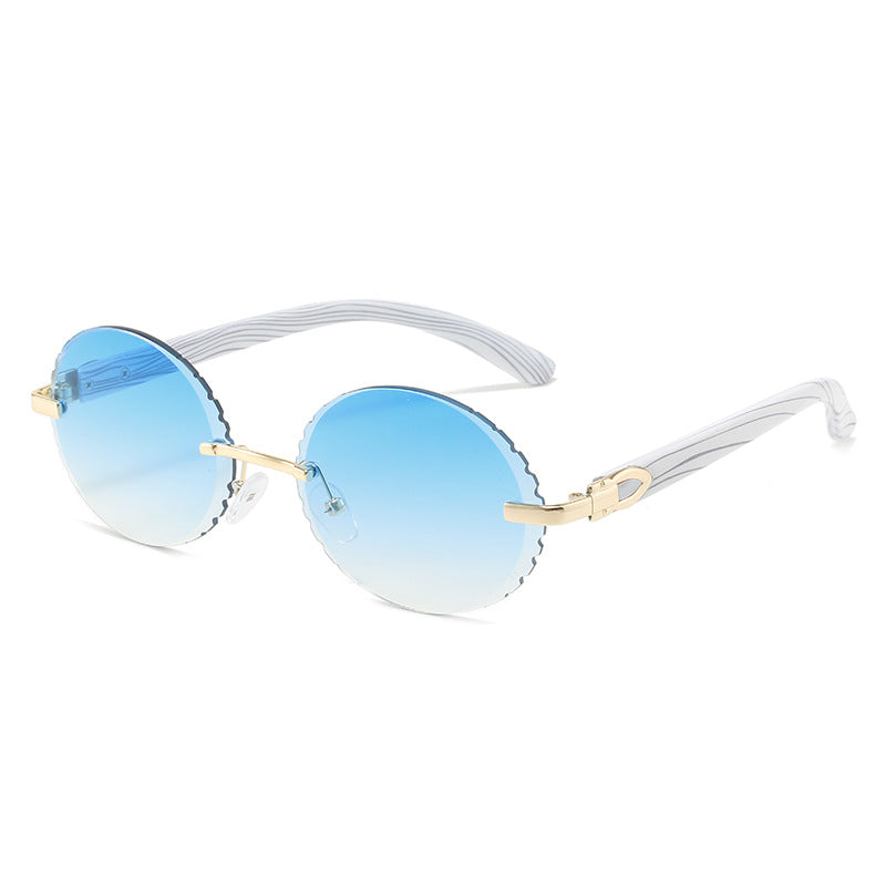 Round Frame Fashion Sunglasses Bowlift