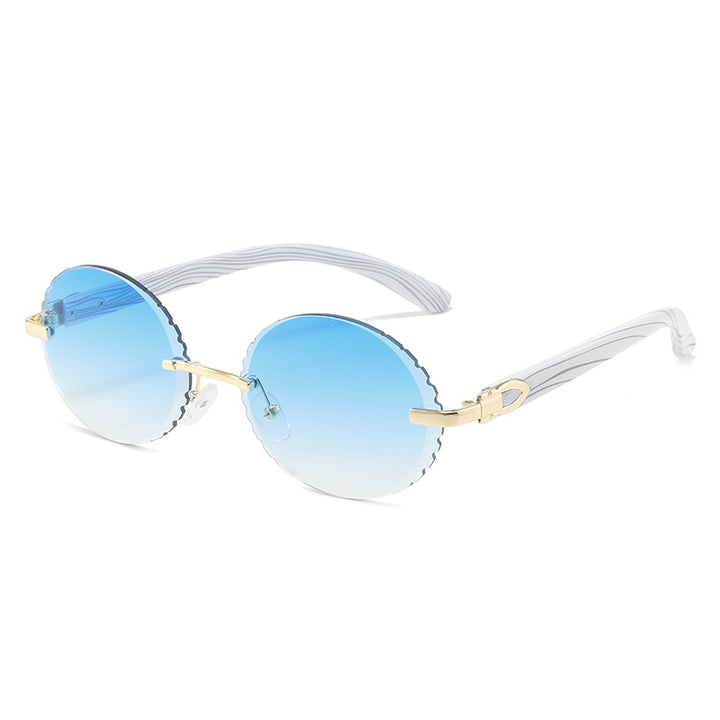 Round Frame Fashion Sunglasses Bowlift