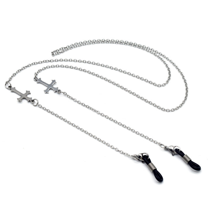 Stylish Cross-Designed Eyewear Chain Bowlift