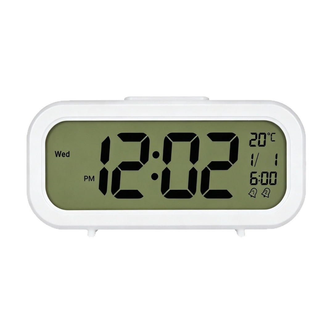 Digital alarm clock with temperature sensor and large LED display Bowlift