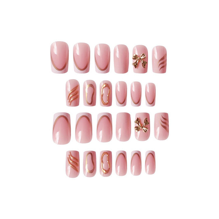Premium Elegant Press-On Nail Set Bowlift