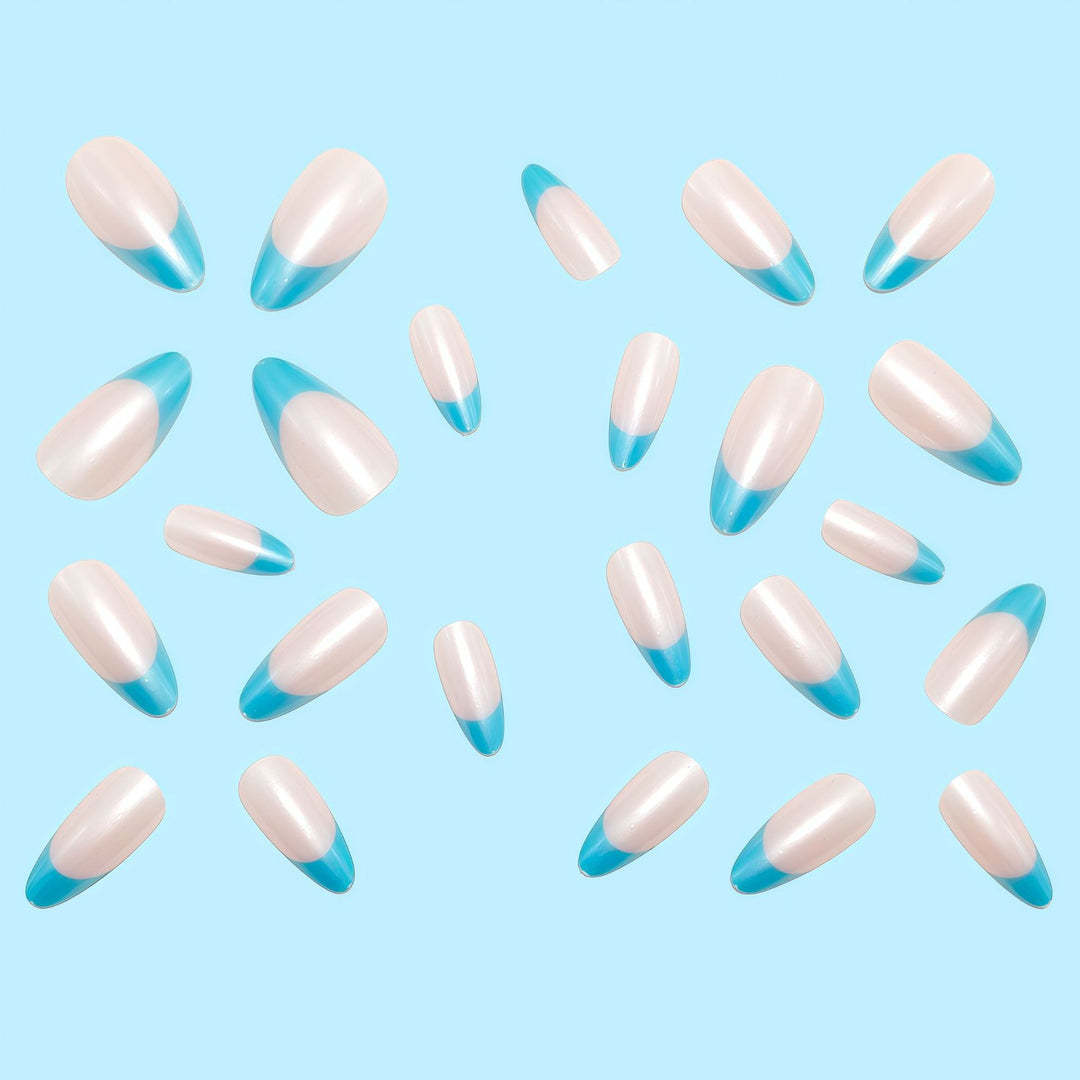 Stylish Color Gradient Artificial Nails Bowlift