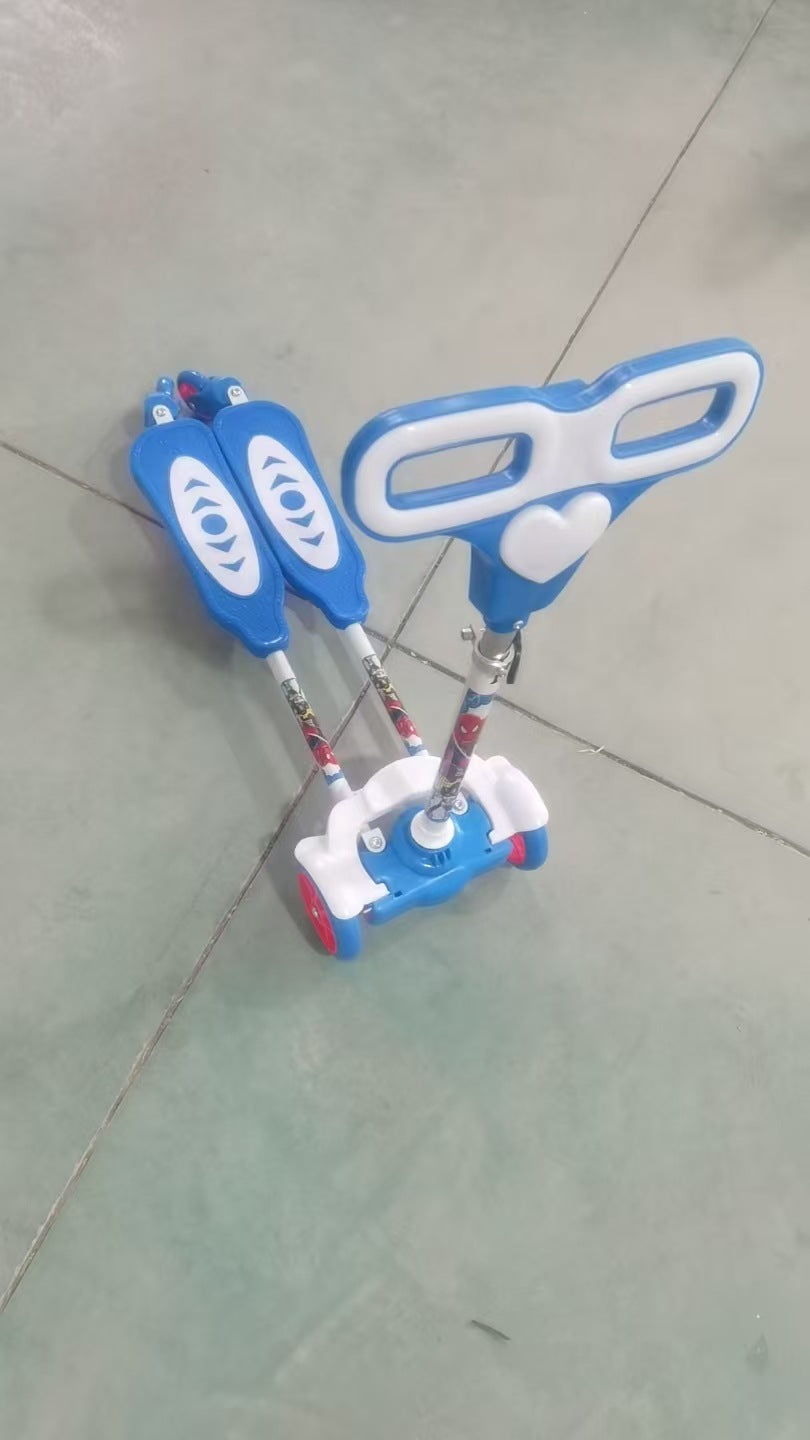 Heart-Designed Fun Glider Scooter Bowlift