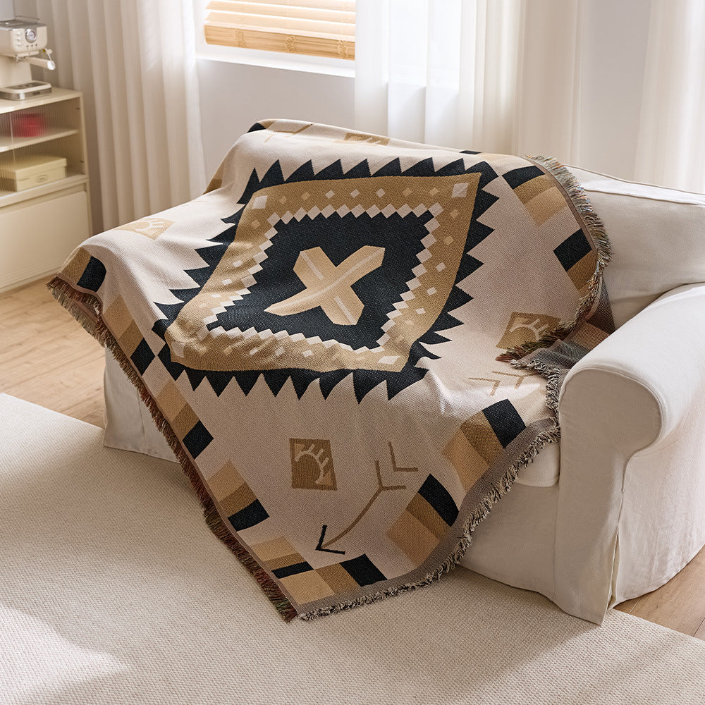 Cozy Cartoon-Themed Throw Blanket