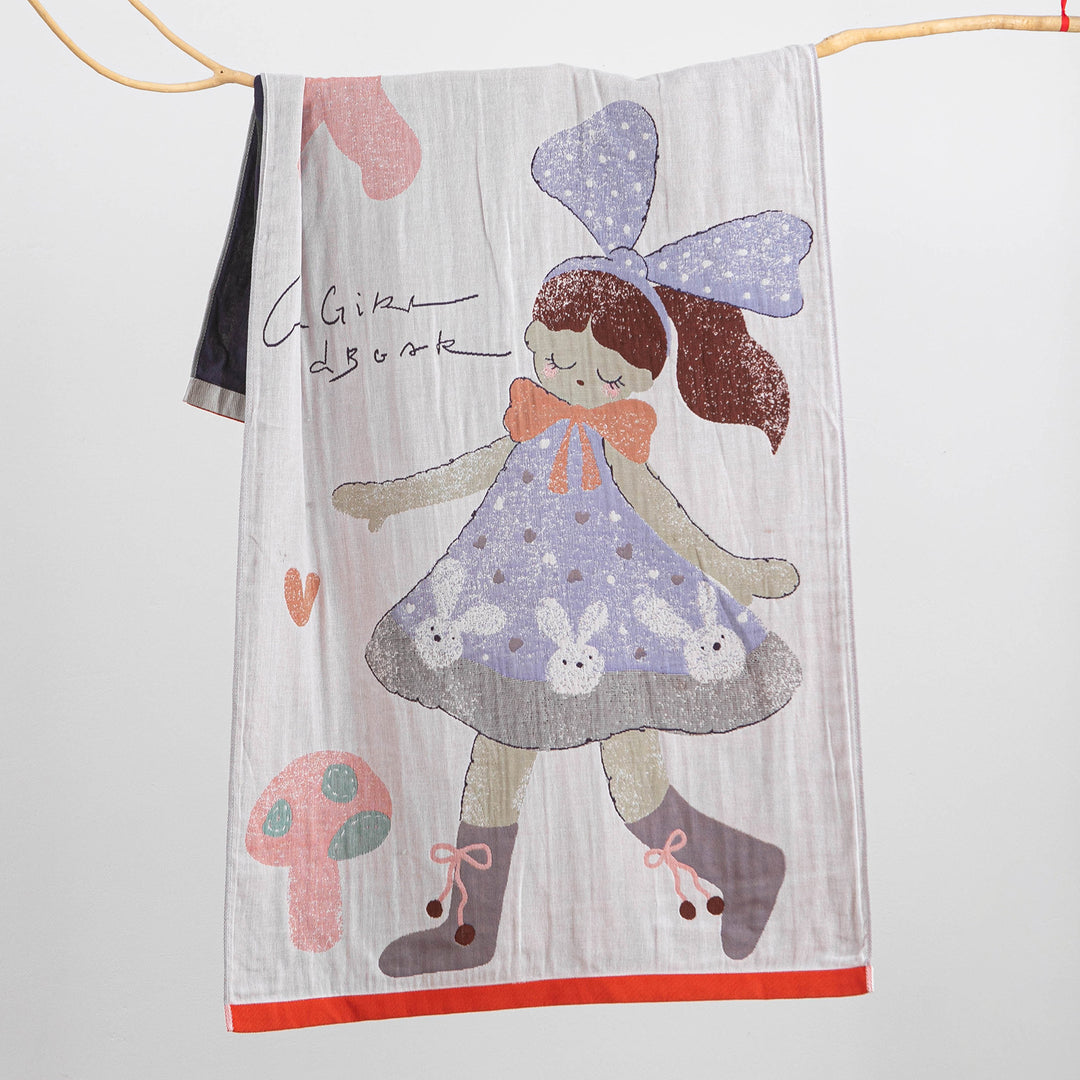 Women's cuddly cloth with processed bear motif Bowlift