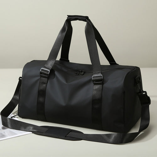 Sporty Travel Bag With Water-Repellent Material And Multiple Compartments Bowlift