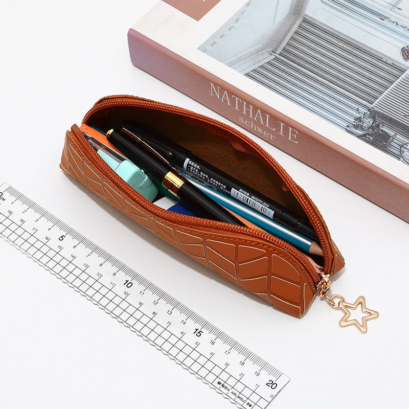 Stylish Textured Pencil Case Bowlift