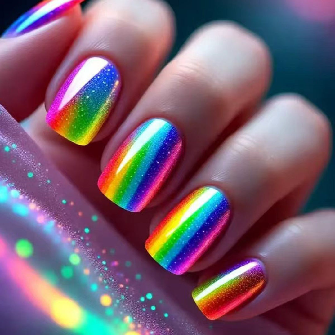 Prism Effect Nail Wraps Bowlift
