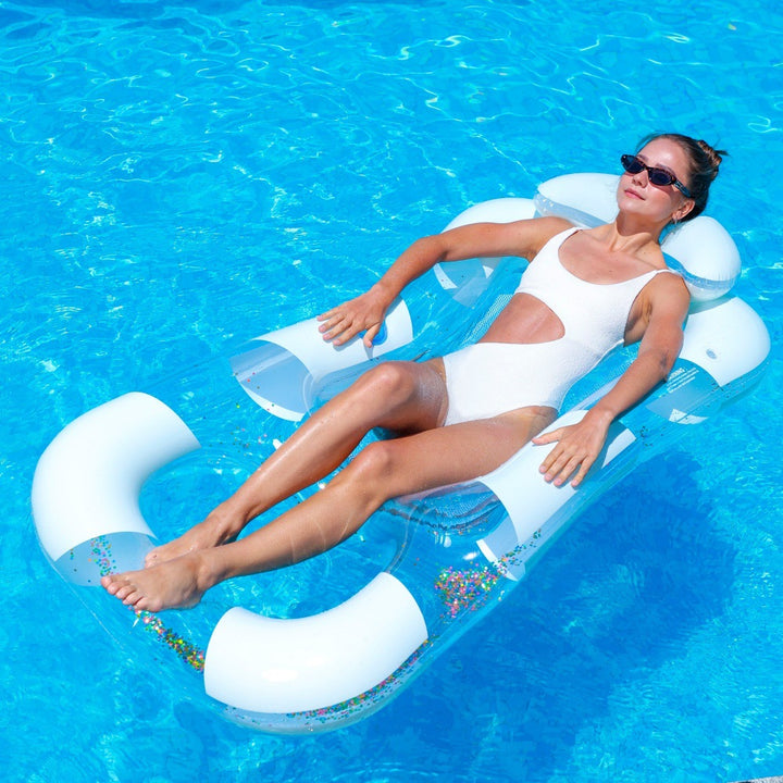 Floating Lounge Pool Chaise Bowlift