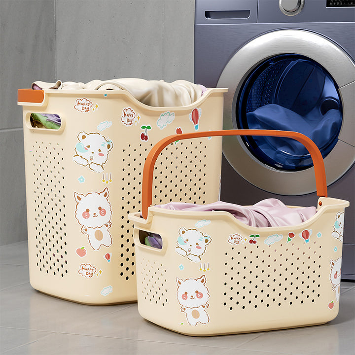 Cute Decorative Laundry Basket Bowlift
