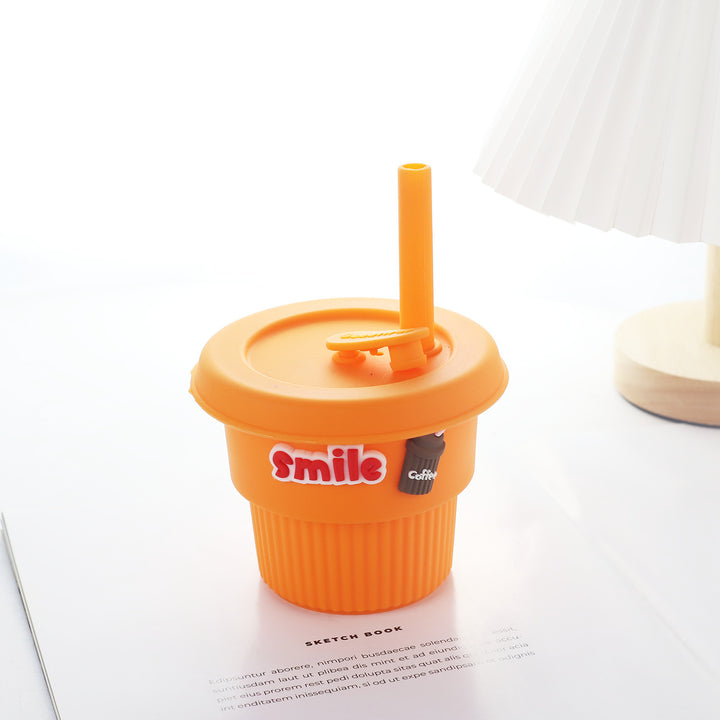 Women's creative silicone drinking cup with funny designs Bowlift