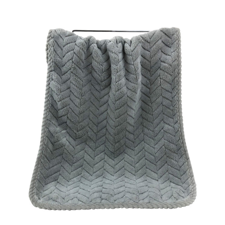 Cozy blanket with modern pattern Bowlift