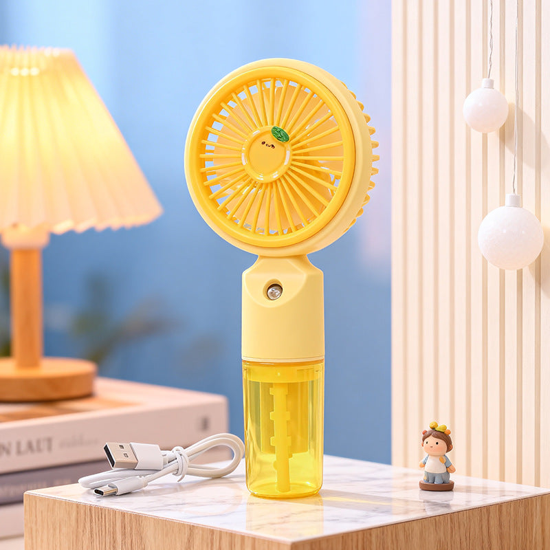 Women's Portable Mist Fan with USB Connection Bowlift