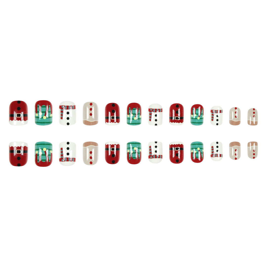 Festive Holiday Nail Art Set Bowlift