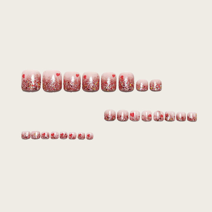 Festive Toenail Art Bowlift