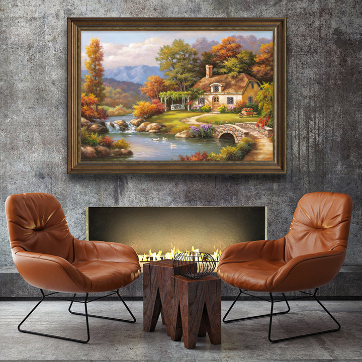 Framed Landscape Artwork