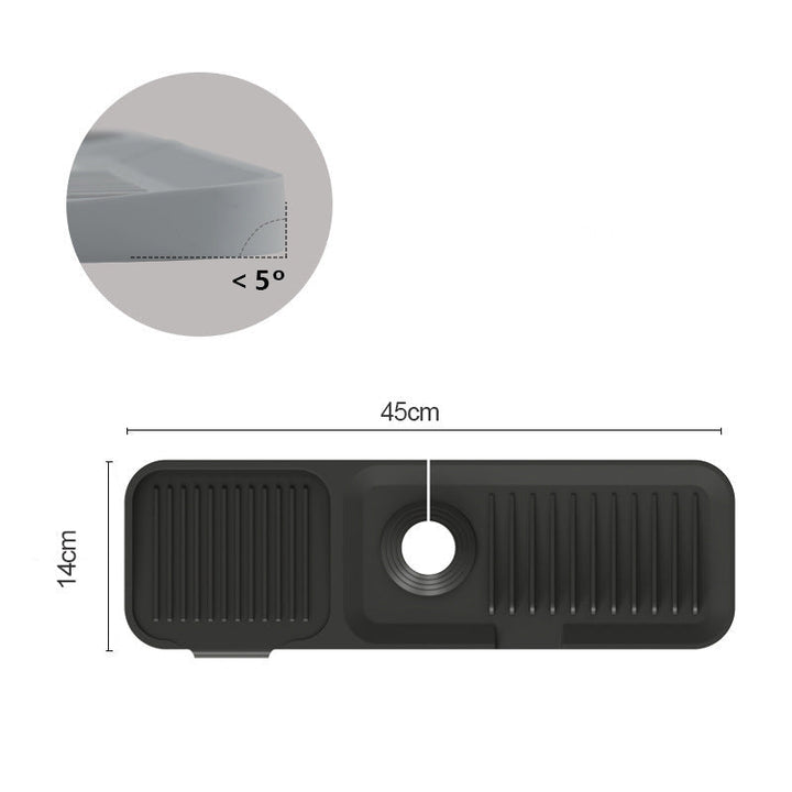 BowLift | Silicone Splash Guard Drain Mat