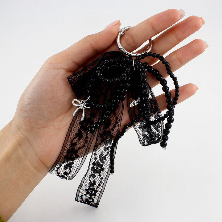Lace and Bead Keychain Bowlift