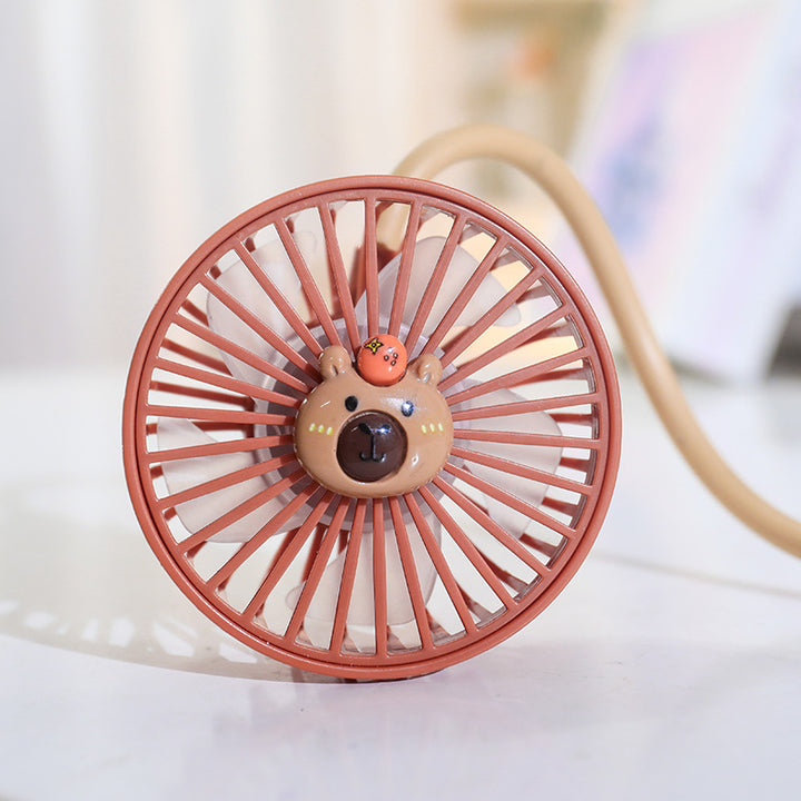 Unisex Flexible Neck Fan with Portable Design Bowlift