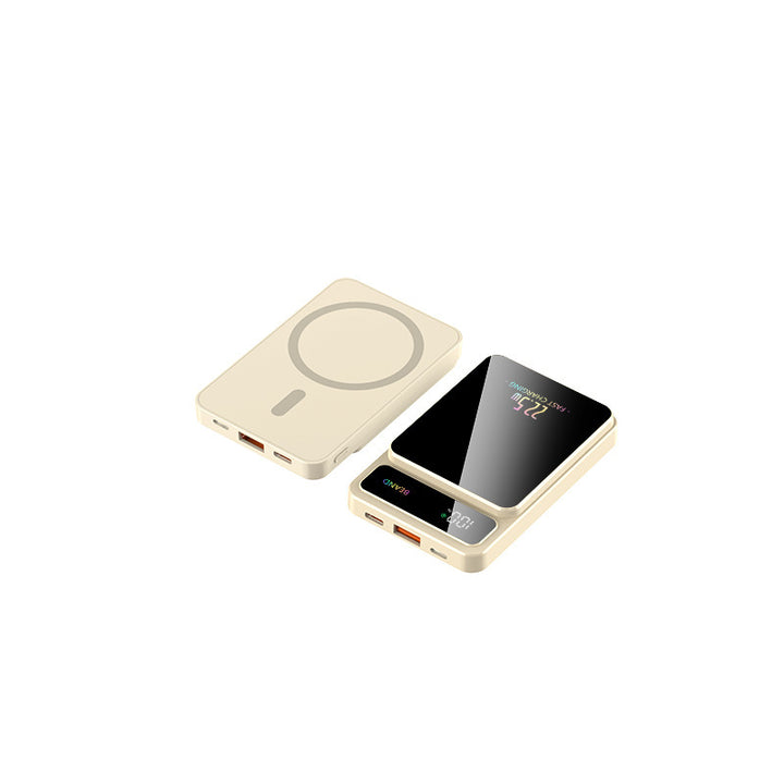 Power bank with wireless charging technology and LCD display Bowlift