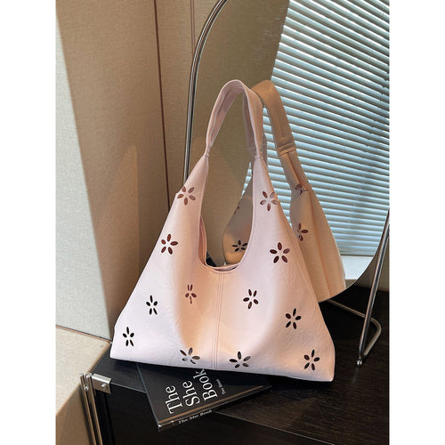 Floral Cut-Out Shoulder Bag Bowlift
