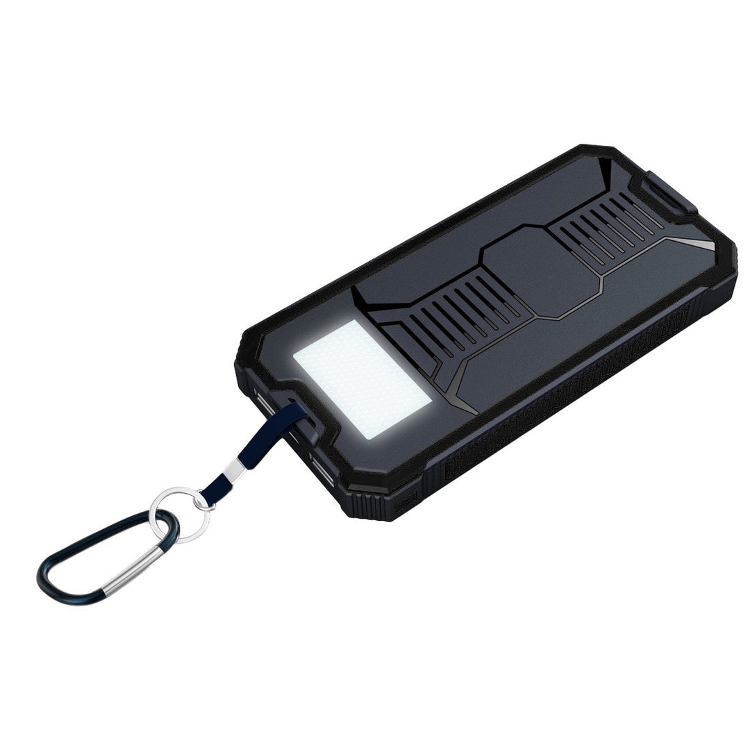 Robust Powerbank with Integrated LED Flashlight Bowlift