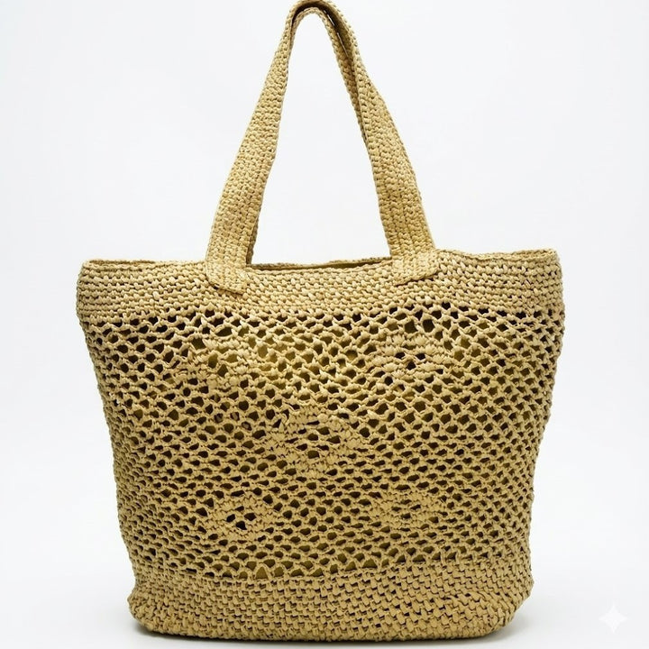 Elegant Macramé Shopper Bowlift