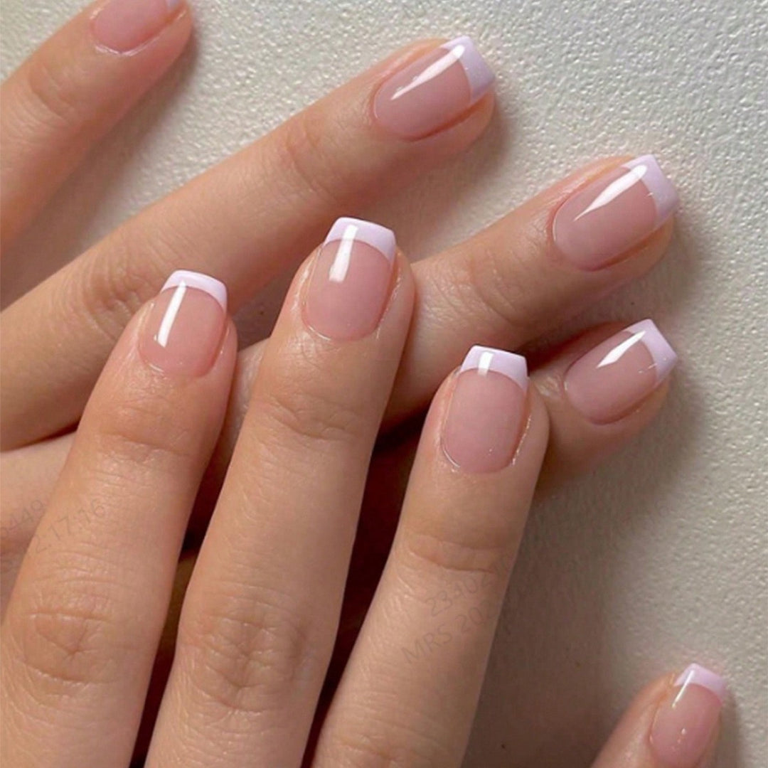 Elegant Floral Bow Press-On Nail Tips Bowlift