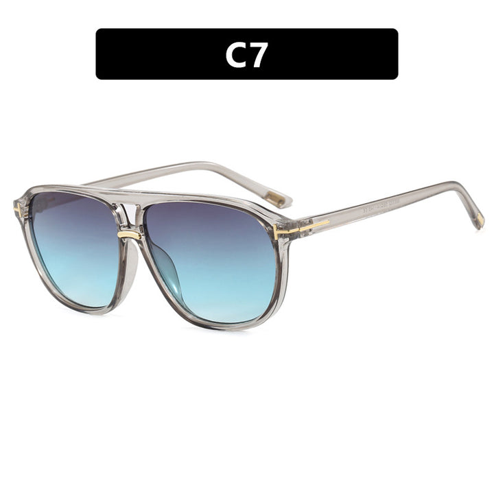Women's square sunglasses with luxurious tortoiseshell pattern and polarized lenses Bowlift