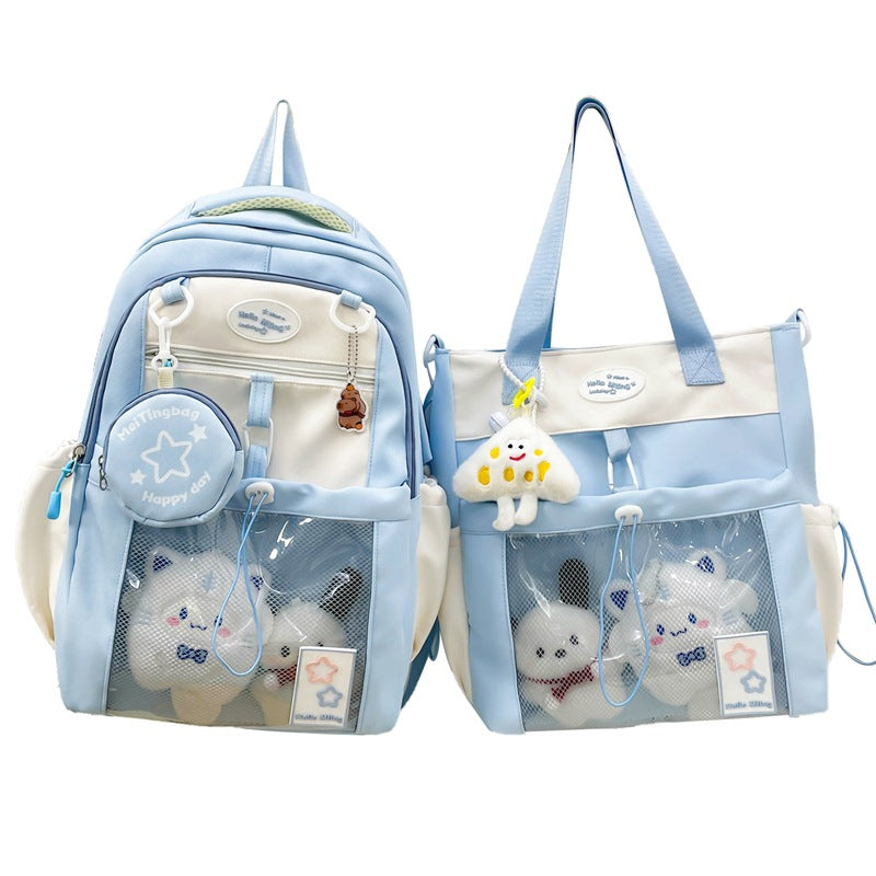 Multi-Functional Plush Toy-Inspired Backpack Bowlift