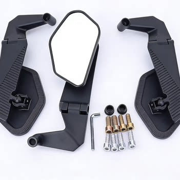 Motorcycle rearview mirror mounting kit Bowlift