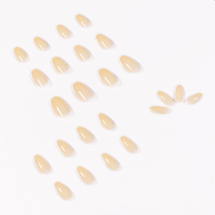 Artful Gel Nails with Elegant French Tip Bowlift