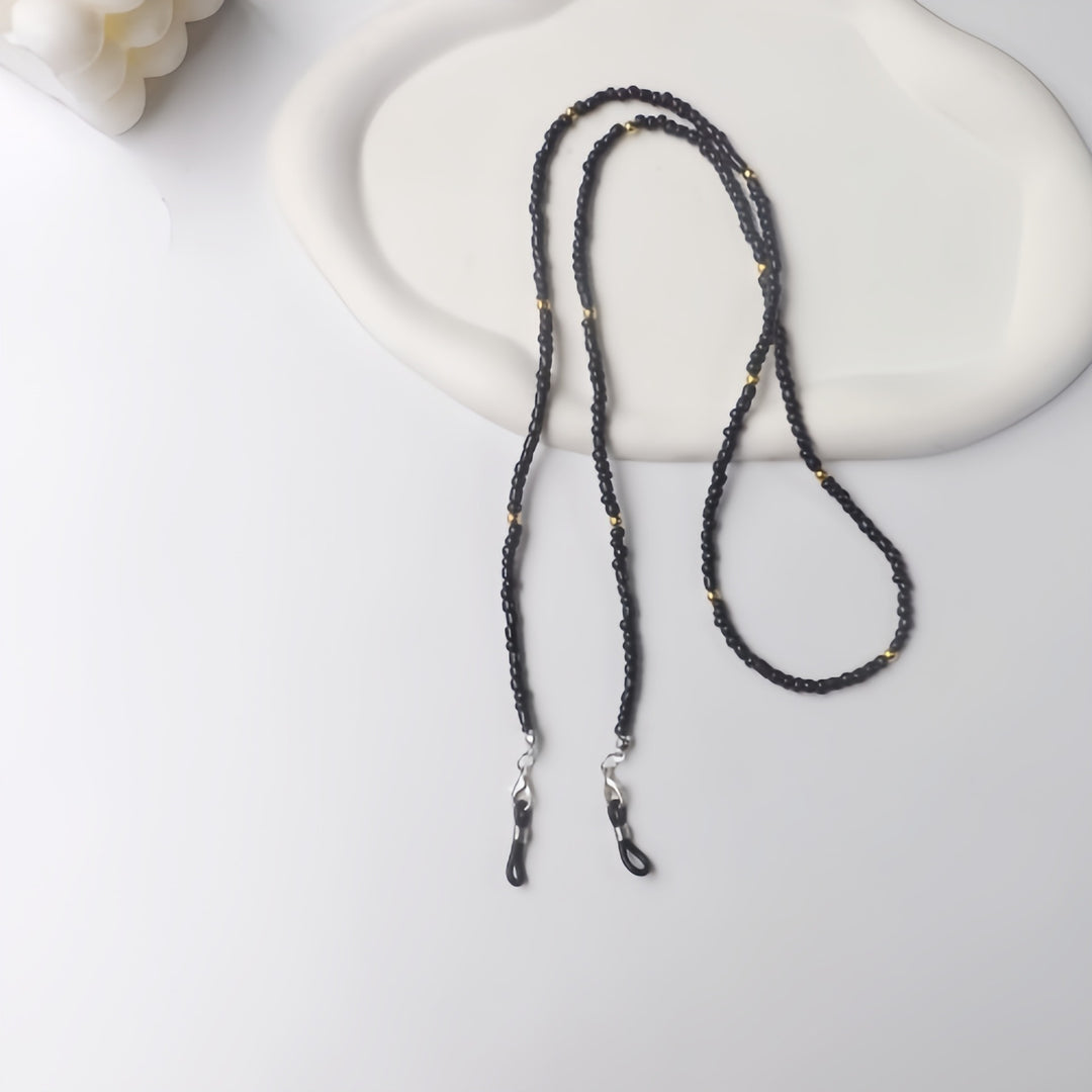 Fashionable glasses strap with elegant pearl clasps Bowlift