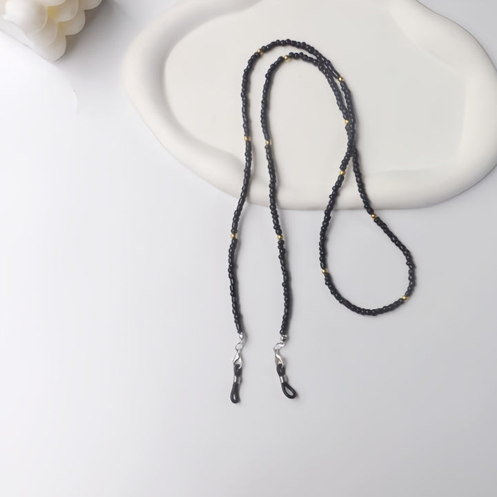 Fashionable glasses strap with elegant pearl clasps Bowlift