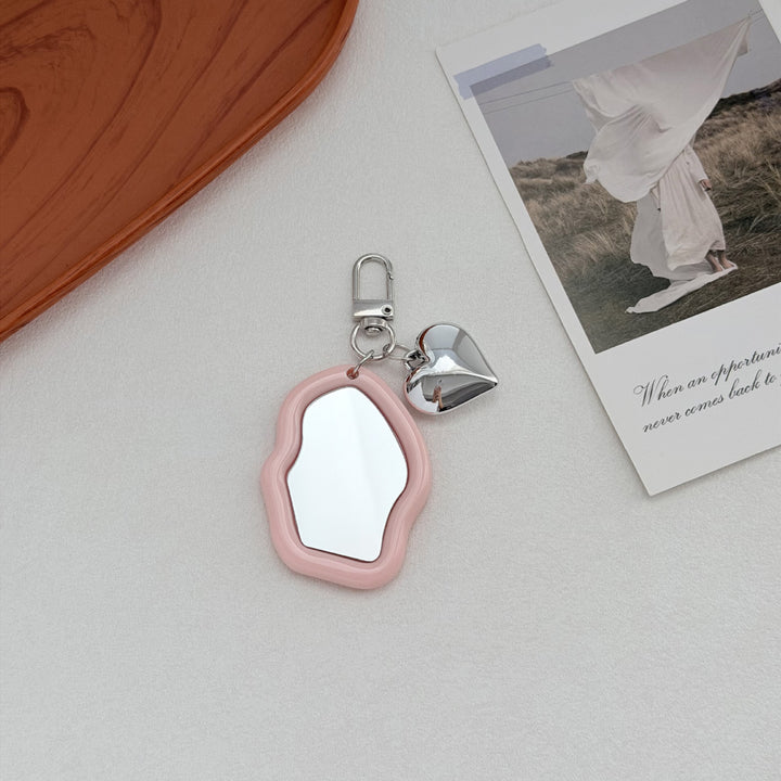 Creative Mirrored Keychain Bowlift
