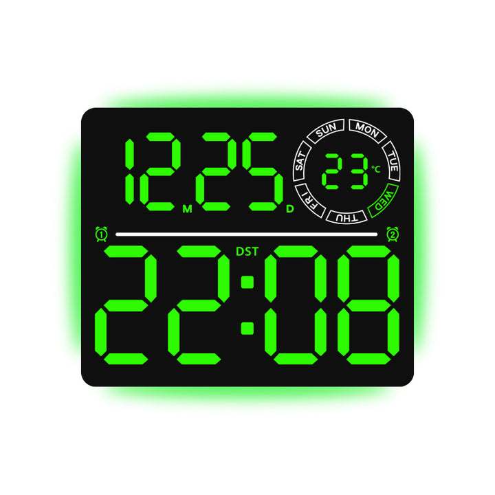 Digital Wall Clock Bowlift