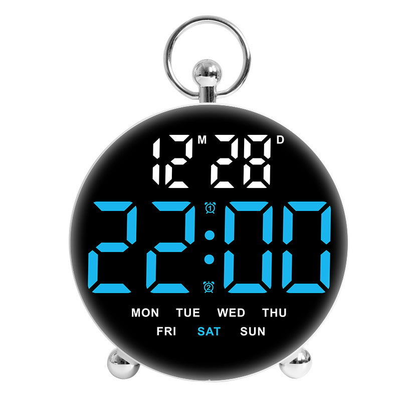 Digital alarm clock with large LED display and alarm function Bowlift