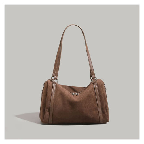 Soft Suede Shoulder Bag Bowlift