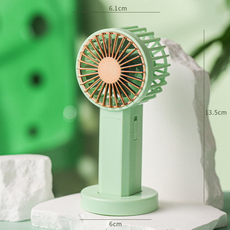 Compact Rechargeable Handheld Cooling Fan Bowlift