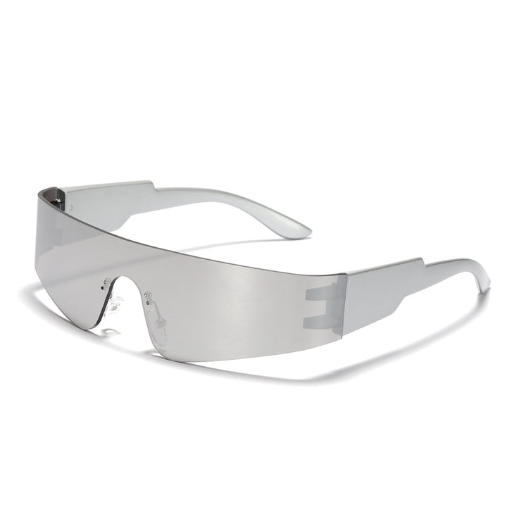 Ladies futuristic sports sunglasses with optimal UV protection Bowlift