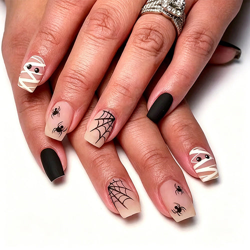 Creative Halloween Nail Art Bowlift